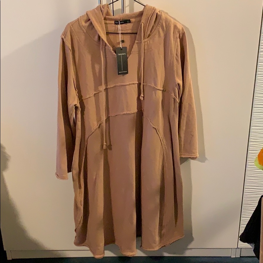 Solutions Original Hoodie Dress Brand New